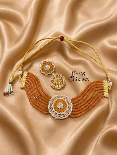 Bead Strand Victorian Chik Set