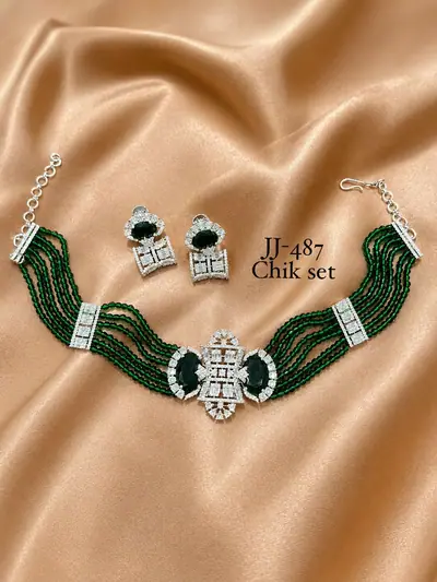 Emerald Bead AD Chik Set