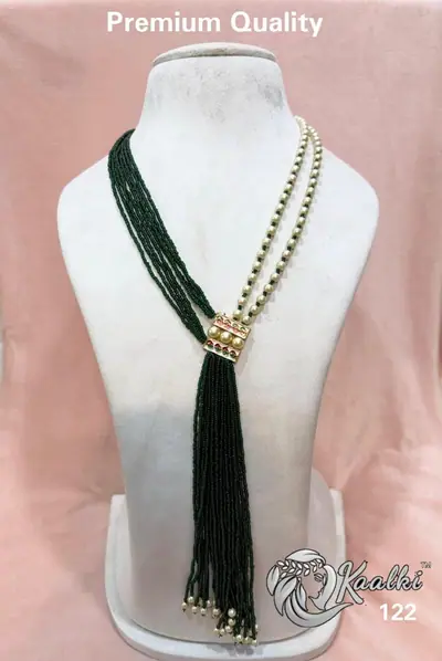 Beaded Tassel Long Haar