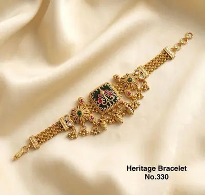 Antique Meenakari Heritage Bracelet