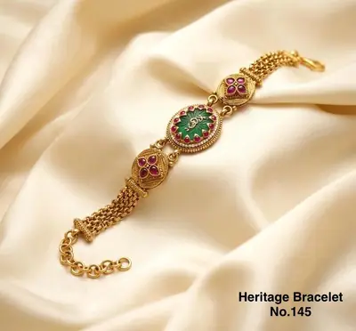 Meenakari Antique Heritage Bracelet