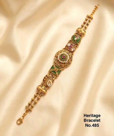 Antique Filigree Heritage Bracelet