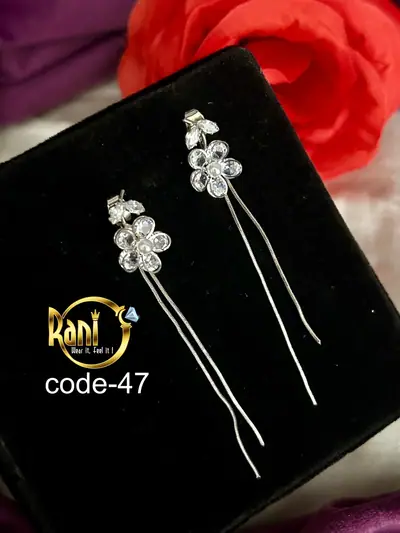 American Diamond Floral Sui Dhaga