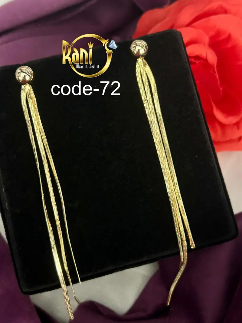 Long Snake Chain Sui Dhaga — Gold