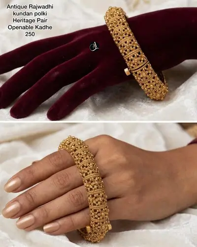 Filigree Antique Openable Kada