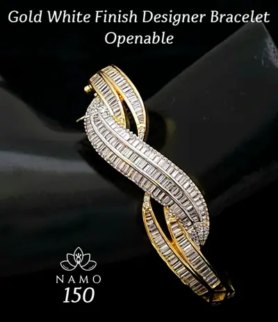 Baguette Twist Openable Bracelet
