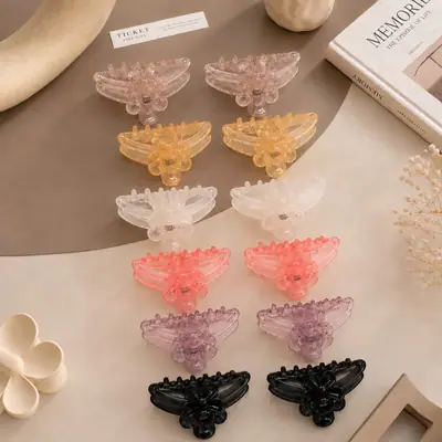 Butterfly Acrylic Claw Clips